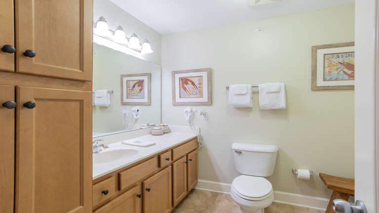 Phoenix West II 2906 Guest bath off the 2nd bedroom