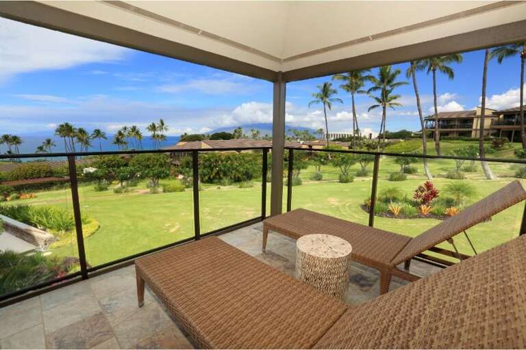 Vacation Rental View: Verdant Vista From A Vibrant Veranda