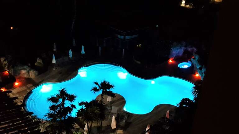 Pool at Night
