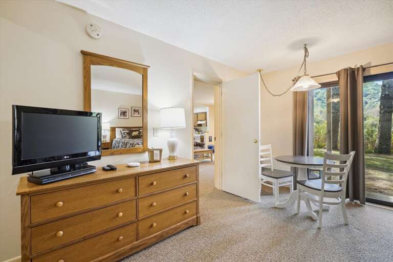 A flat screen TV to watch.