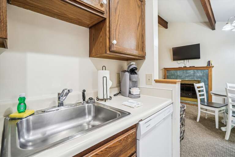 Clean up is a breeze with the help of the dishwasher.