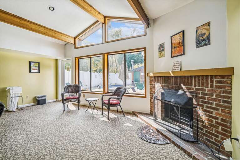 Chill out in the lounge, and watch the kids in the pool