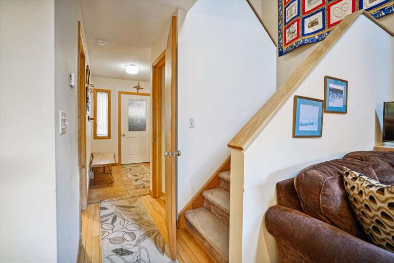 Entrance to your townhouse