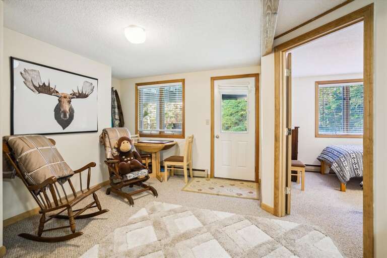 Great family room located in the lower level of this spacious townhouse