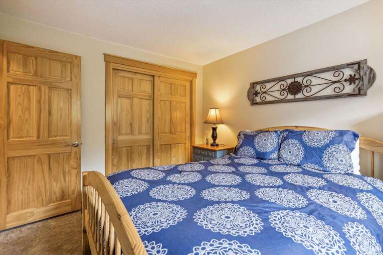 Plenty of closet space for you to feel right at home.