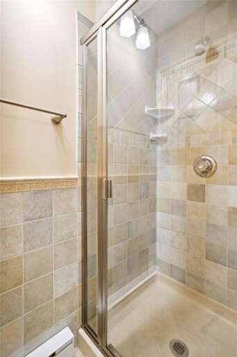 Tiled Walk-In Shower