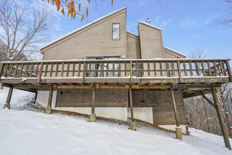 Deck with Mountain Views