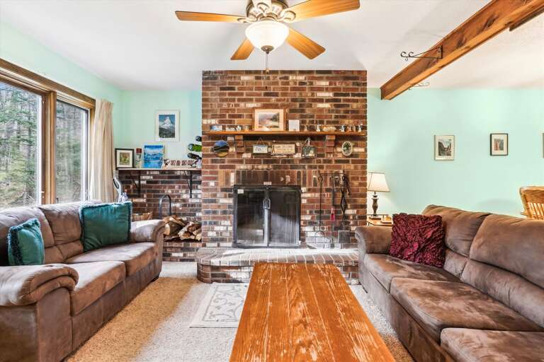 Comfortable furniture to relax on.