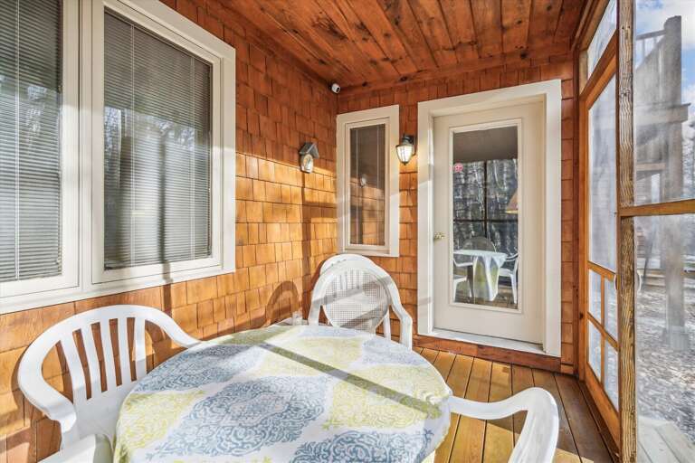 A great place to sit and relax, with the sun beaming down.