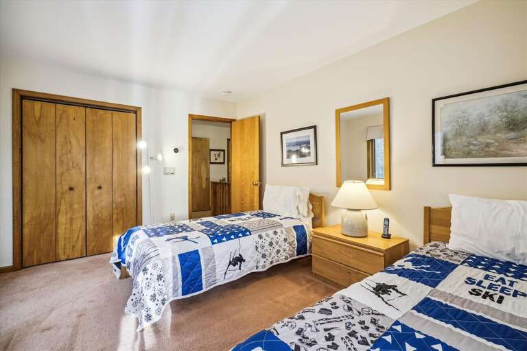 Plenty of closet space.