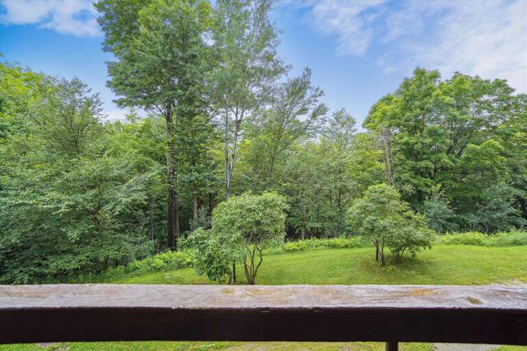 Enjoy the views from the deck!