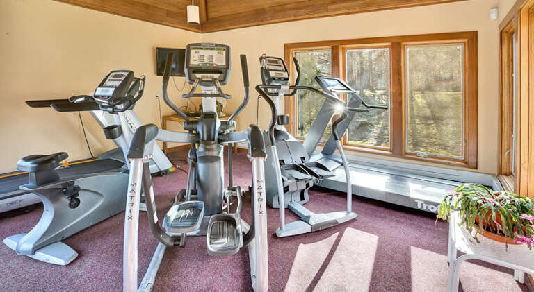 Community fitness area