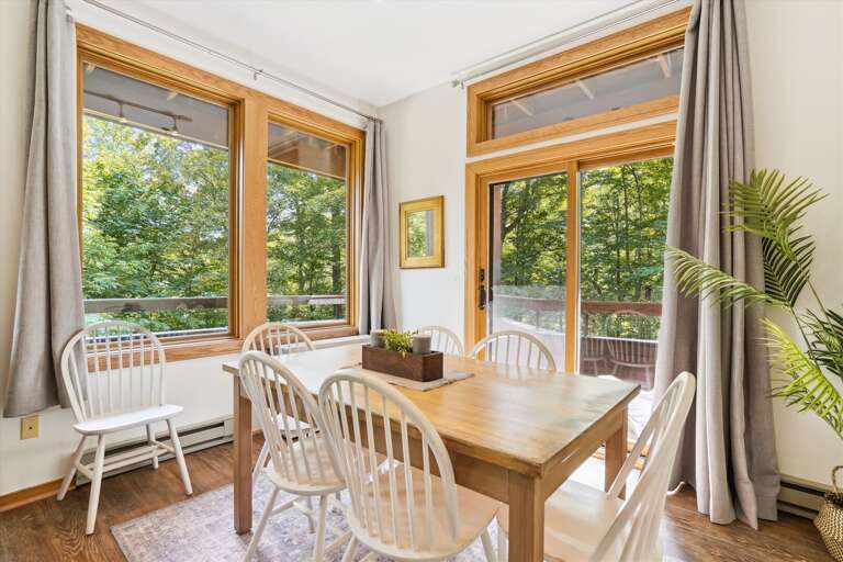 After your meal, enjoy sitting on the deck.