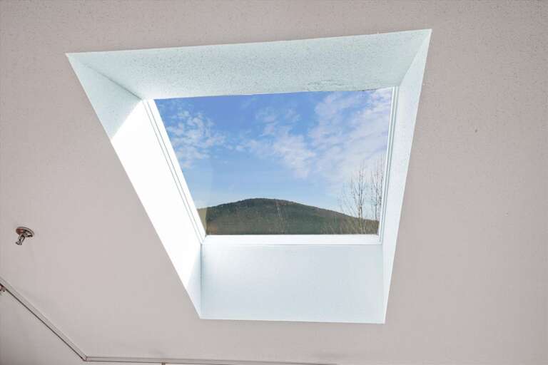 Check out the sky light.