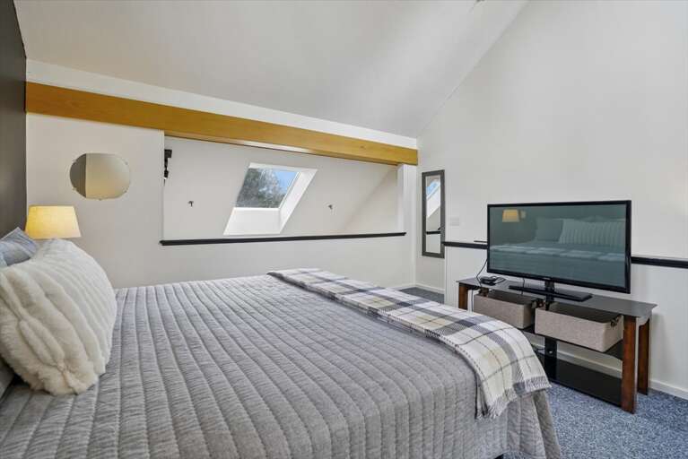 Queen Bedroom with TV