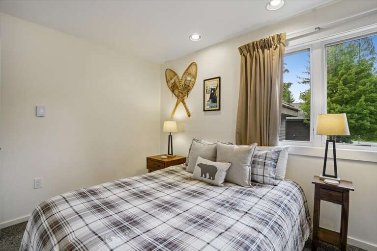 Queen Bedroom with Natural Light