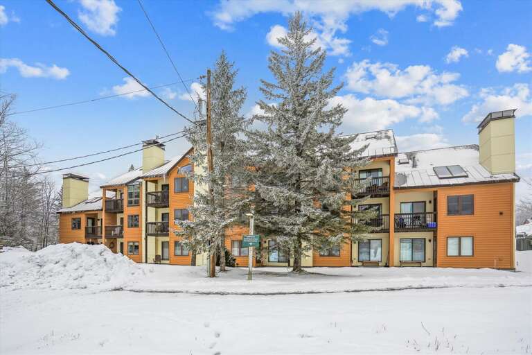 View from the parking lot.