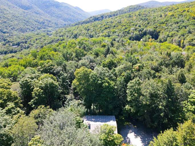 The mountains behind Snow Flurry.