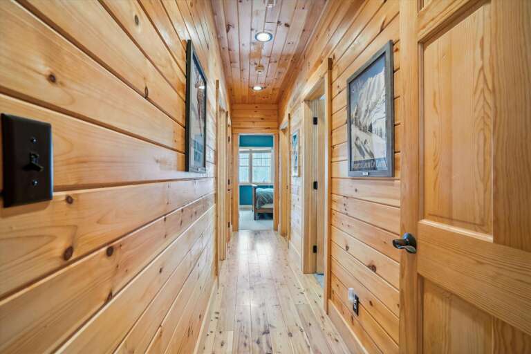 Leading into the bedrooms.