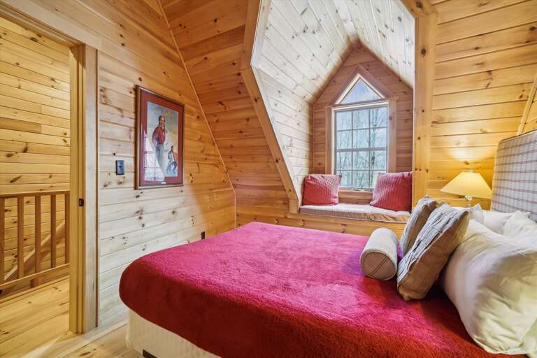Bedroom with Window Seat