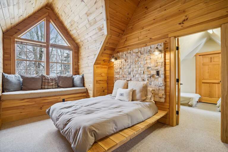 Bedroom with Window Seat