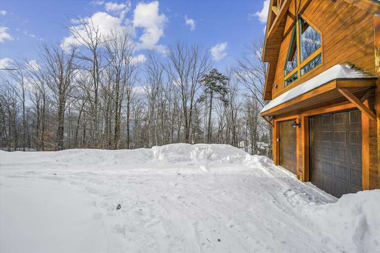 Winter Arrival at the Lodge