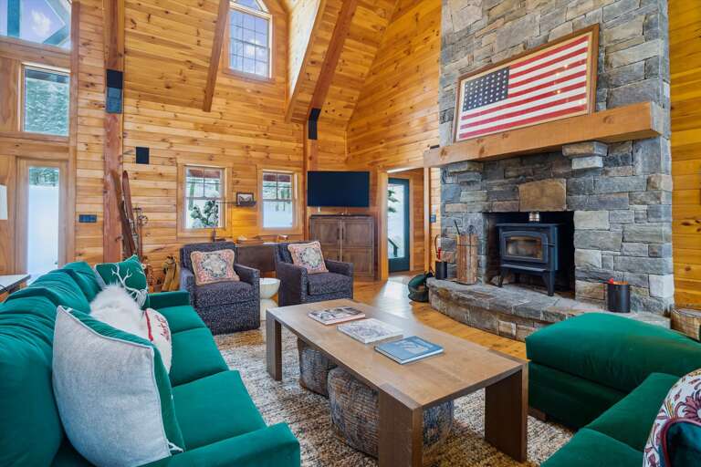 Relax Around the Fireplace