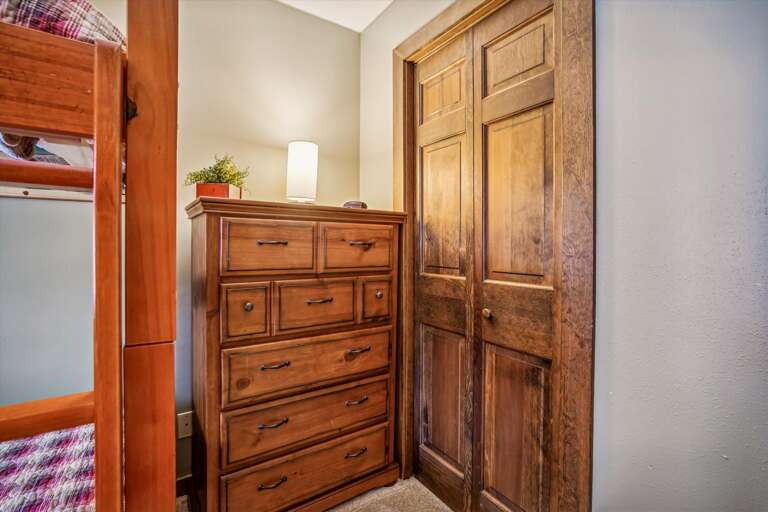 Bunk Room with Dresser Storage