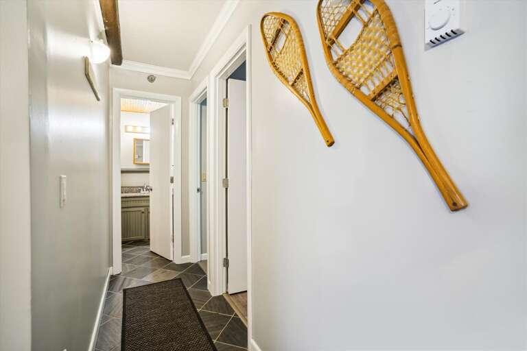 Leads you to all of the rooms.