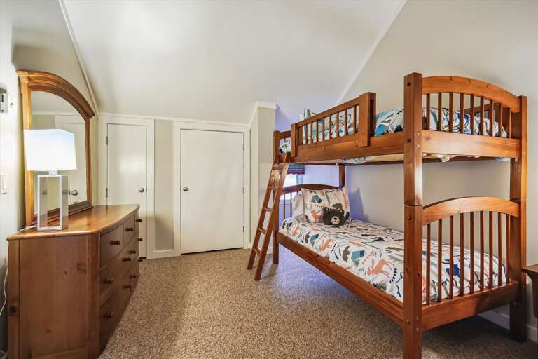 Two sets of bunk beds!