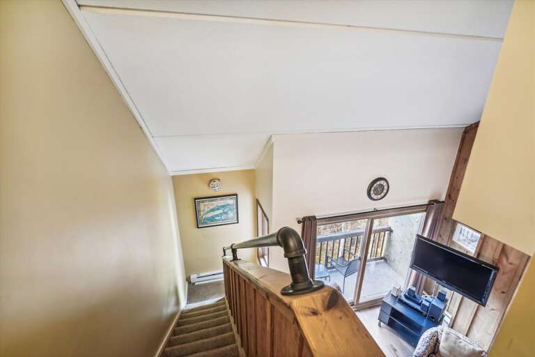 Looking over the living room.