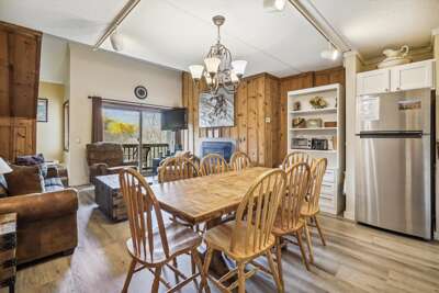 Open Dining and Kitchen