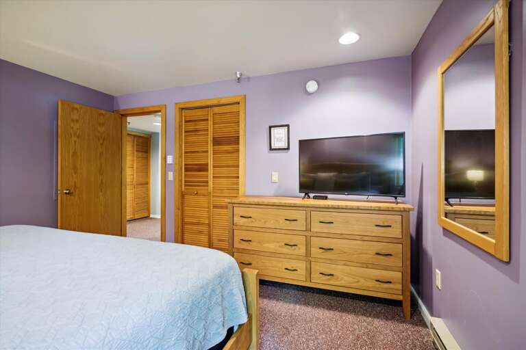 Flat screen TV to watch.