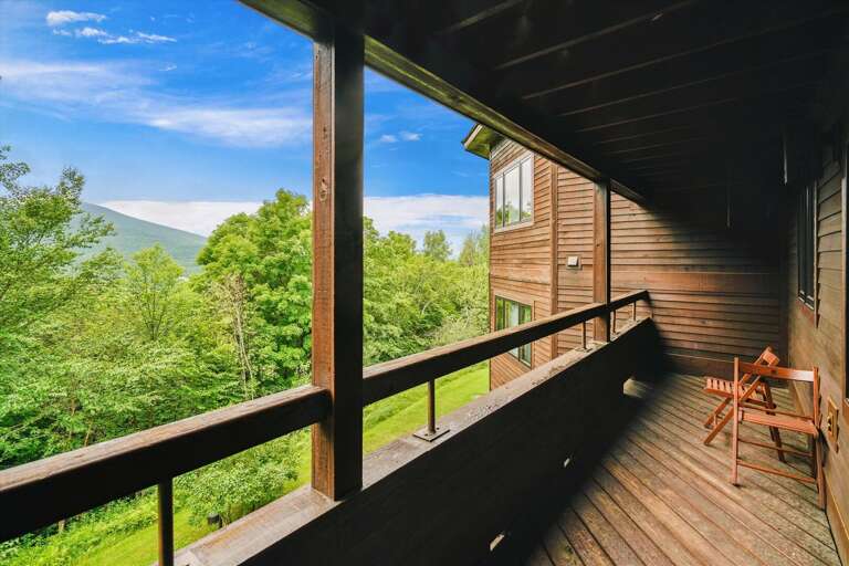 Great views from the deck!