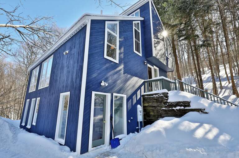 Lower level entrance