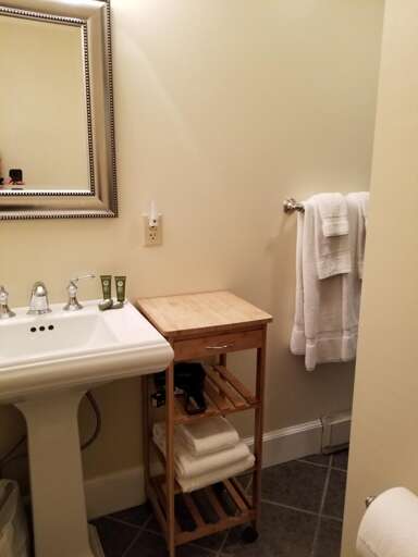 Studio Bathroom Sink Area