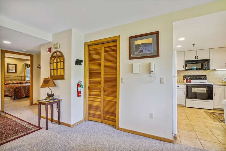 Convenient Entry and Storage Area