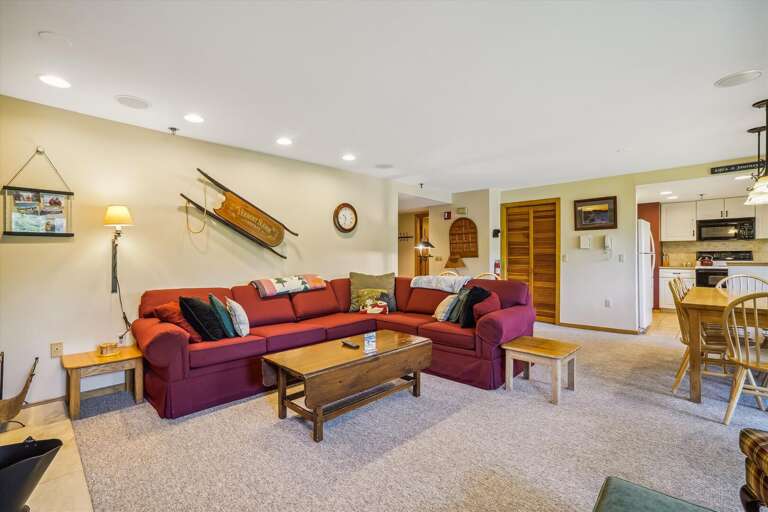 Open floor plan for everyone to be together.