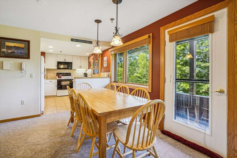Open floor plan while preparing a home cooked meal to enjoy dining with your family