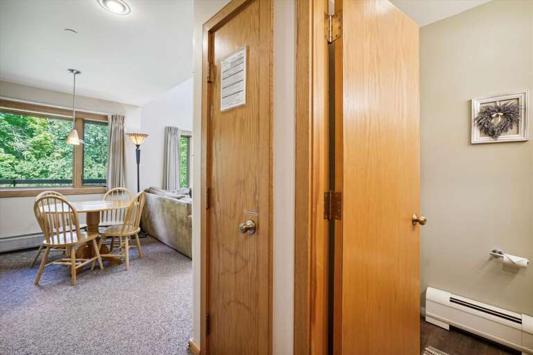 View from entrance to your living space View from entrance to your living space