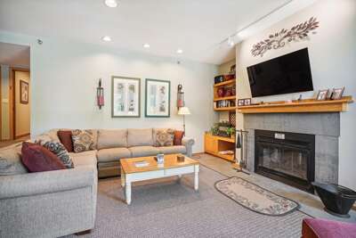 Open floor plan living space
