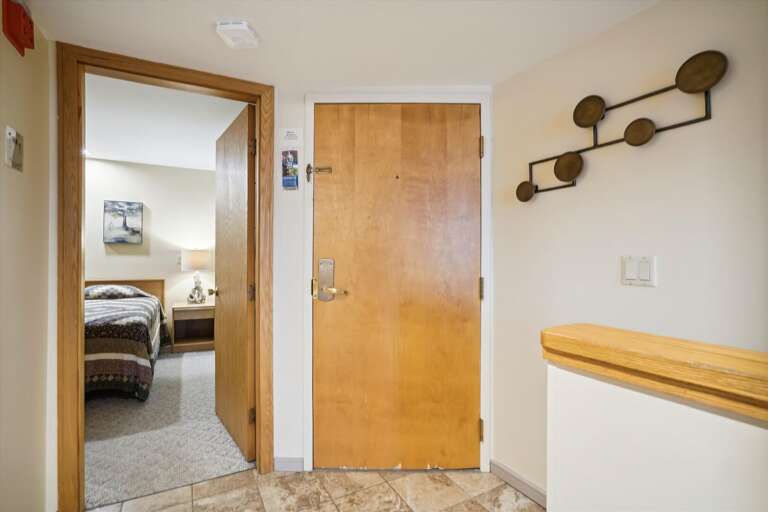 Entrance to your living space.
