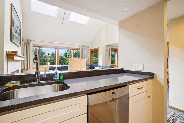 Plenty of counter space.