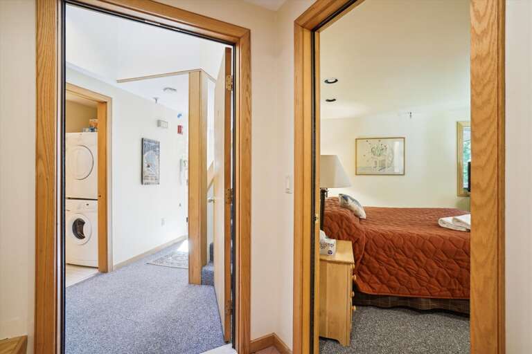 This unit has a washer and dryer.