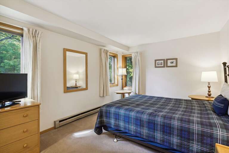 Bright bedroom. Bright bedroom.