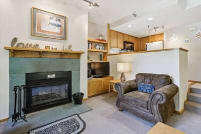 Living Room with Fireplace