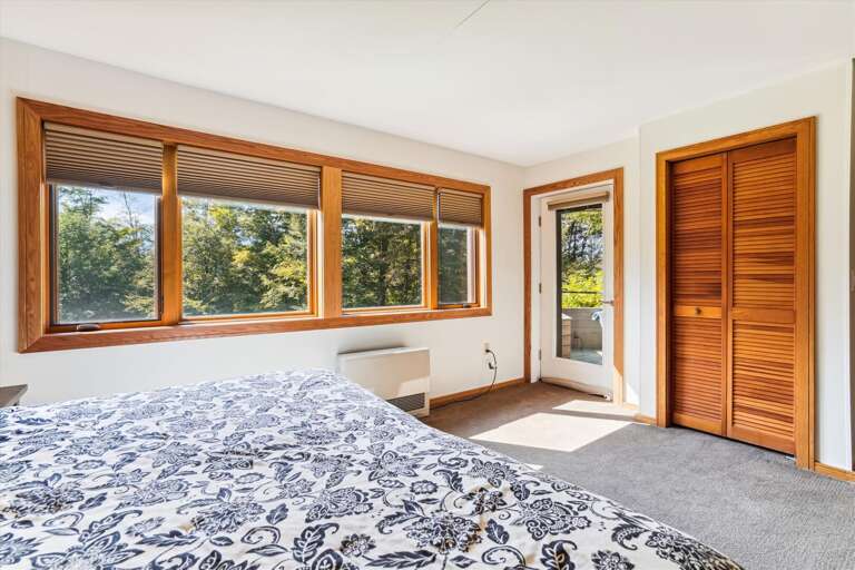 Sunny and cheery bedroom.