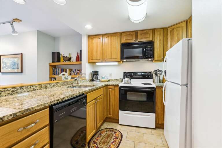 Great granite counter tops.