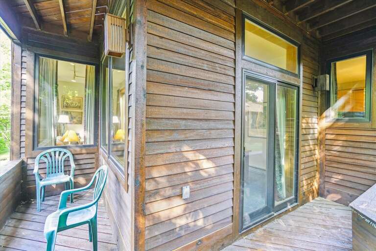 Covered Balcony Entrance