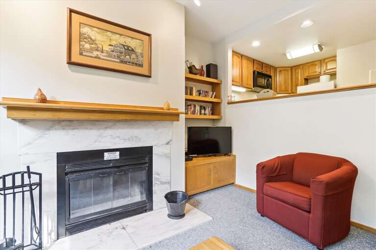 Fireplace with Entertainment Center